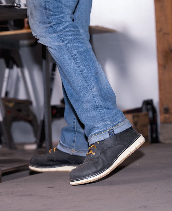 Men's San Jose 6 Waterproof Boot (Aluminum Toe)  |  Black/Gum - Image 8