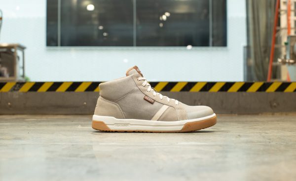 Men's Kenton Mid Work Shoe (Carbon Toe)  |  Brindle/Gum - Image 7