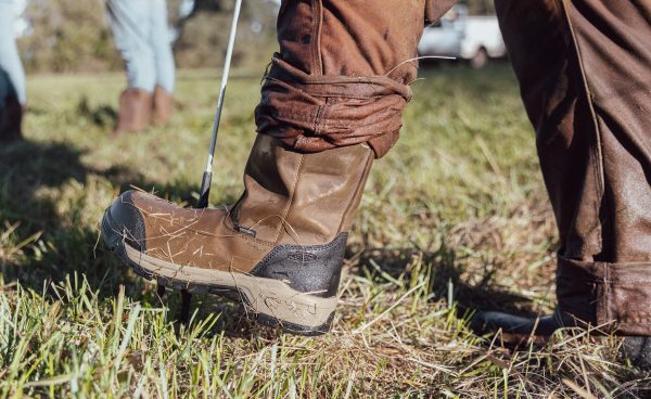 Men's Evanston Pull-On Waterproof Boot (Soft Toe)  |  Bison/Black - Image 7
