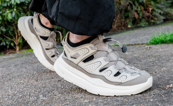 Men's WK450 Walking Sandal  |  Plaza Taupe/Black - Image 7