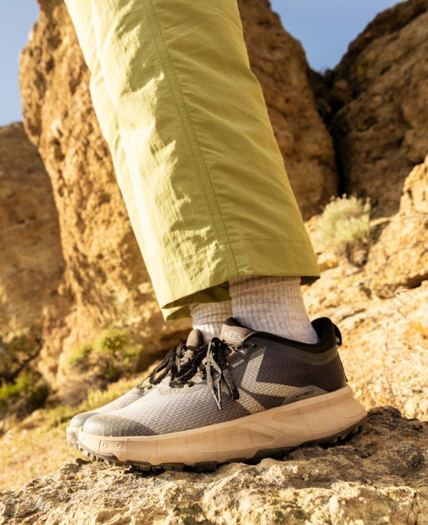 Men's 450 Dirt Waterproof Hiking Shoe  |  Red Ochre/Black - Image 8