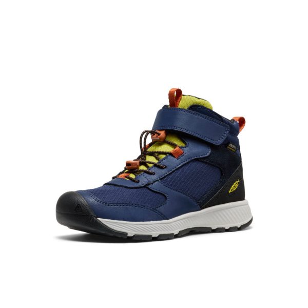 Big Kids' Skua Waterproof Boot  |  Naval Academy/Rogue Green - Image 3