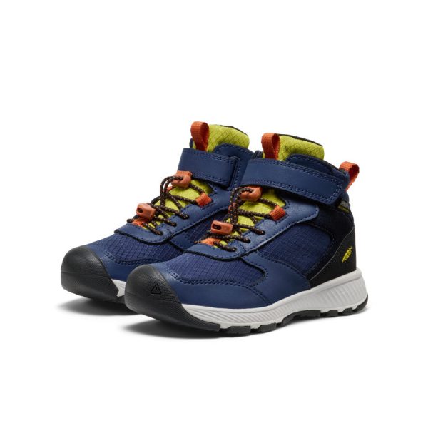 Little Kids' Skua Waterproof Boot  |  Naval Academy/Rogue Green - Image 2