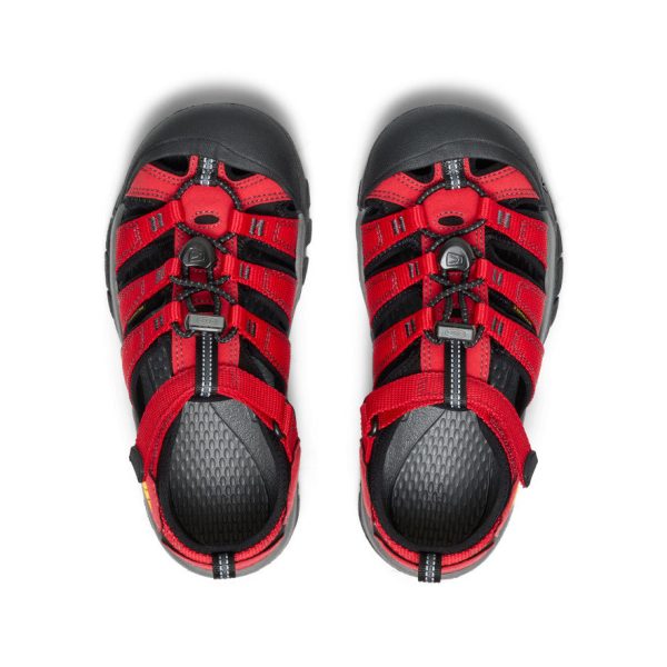 Big Kids' Newport H2  |  Ribbon Red/Gargoyle - Image 4