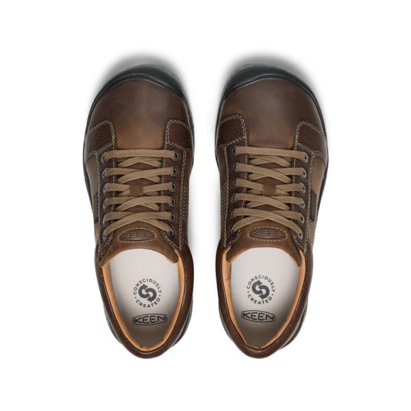 Men's Austin Shoe Wide  |  Chocolate Brown - Image 4