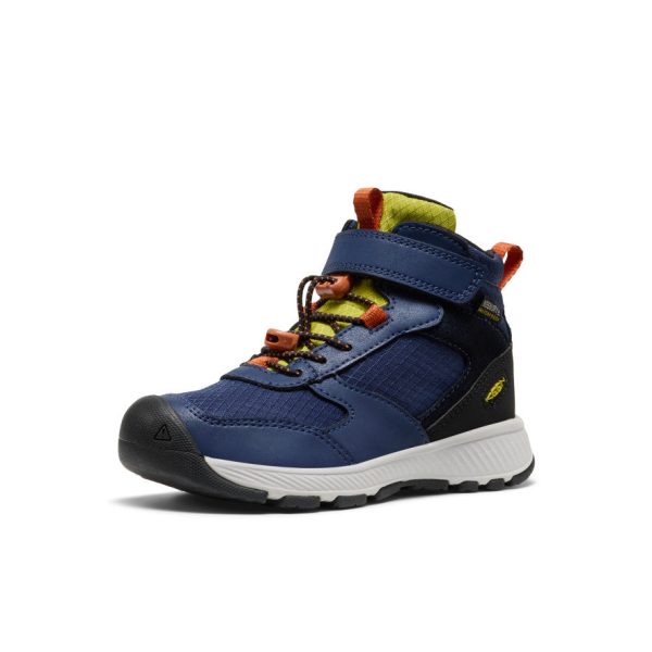 Little Kids' Skua Waterproof Boot  |  Naval Academy/Rogue Green - Image 3