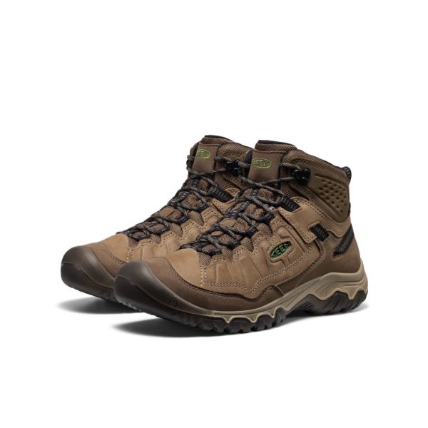 Men's Targhee IV Waterproof Hiking Boot  |  Brindle/Canteen - Image 2