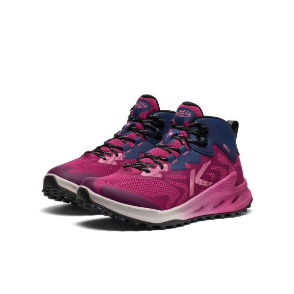 Women's Zionic NXT Waterproof Hiking Boot  |  Beaujolais/Pink Lemonade - Image 2
