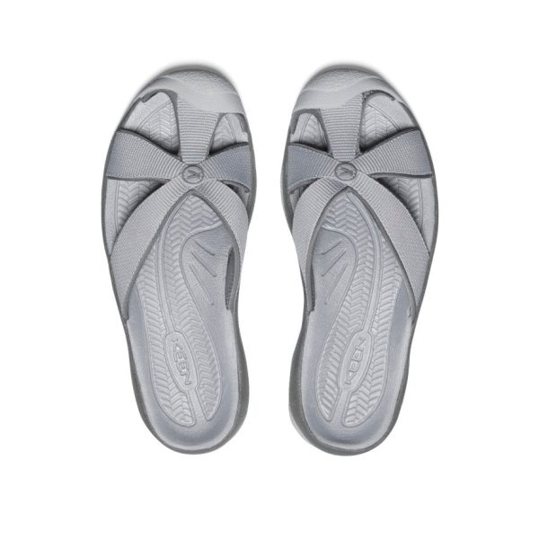 Women's Bali Slide Sandal  |  Alloy/Steel Grey - Image 4