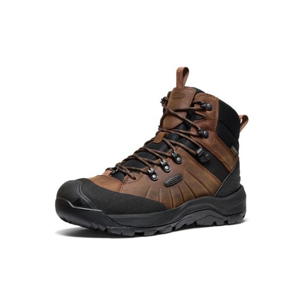 Men's Revel IV Polar Waterproof Boot  |  Dark Earth/Caramel Cafe - Image 3