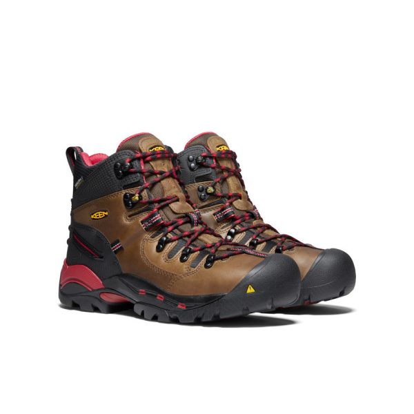 Men's Pittsburgh 6 Waterproof Boot (Steel Toe)  |  Bison - Image 2
