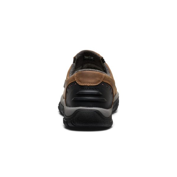 Men's Brixen Waterproof Shoe Wide  |  Slate Black/Madder Brown - Image 5