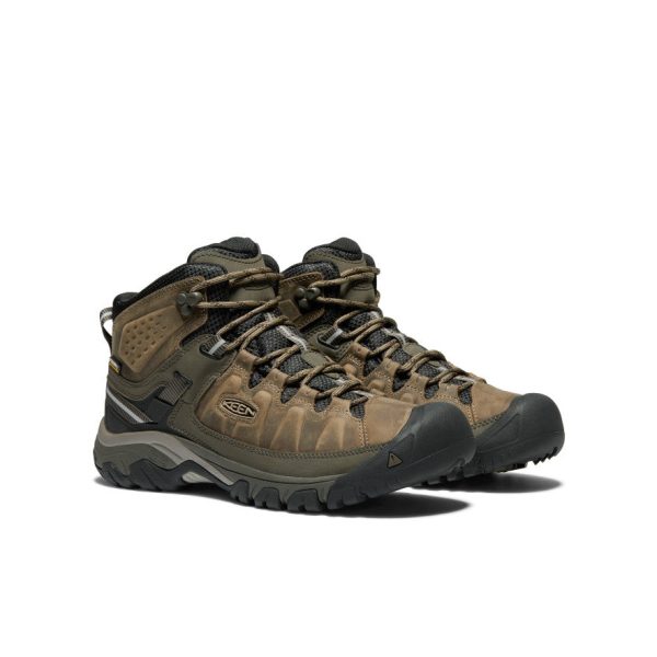 Men's Targhee III Waterproof Mid  |  Bungee Cord/Black - Image 2