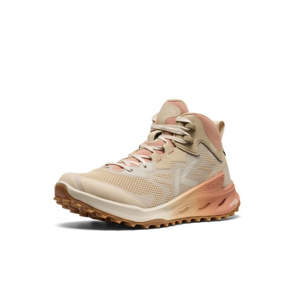 Women's Zionic NXT Waterproof Hiking Boot  |  Safari/Cork - Image 3