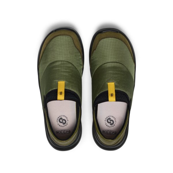 Men's Whyser Slip-On  |  Bronze Green/Black - Image 4
