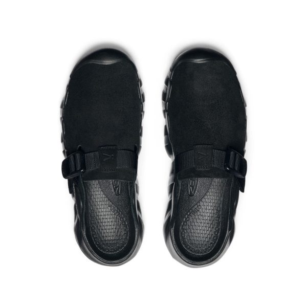 Men's Hyperport Leather Clog  |  Black/Black - Image 4