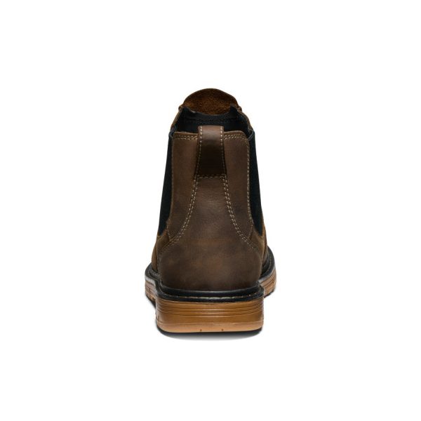 Men's San Jose Chelsea 90?? Heel Boot (Aluminum Toe)  |  Cascade Brown/Gum - Image 5