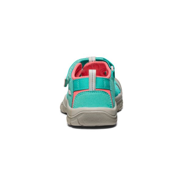 Big Kids' Newport H2  |  Bright Aqua/Giggle Pink - Image 5