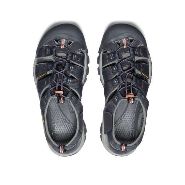 Men's Newport H2 Sandal  |  India Ink/Rust - Image 4