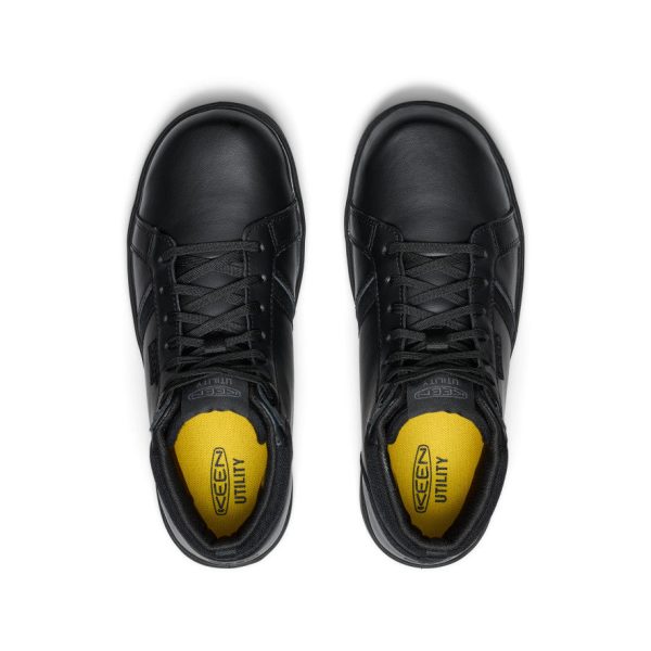 Men's PTC Kenton Mid Work Shoe (Soft Toe)  |  Black/Black - Image 4