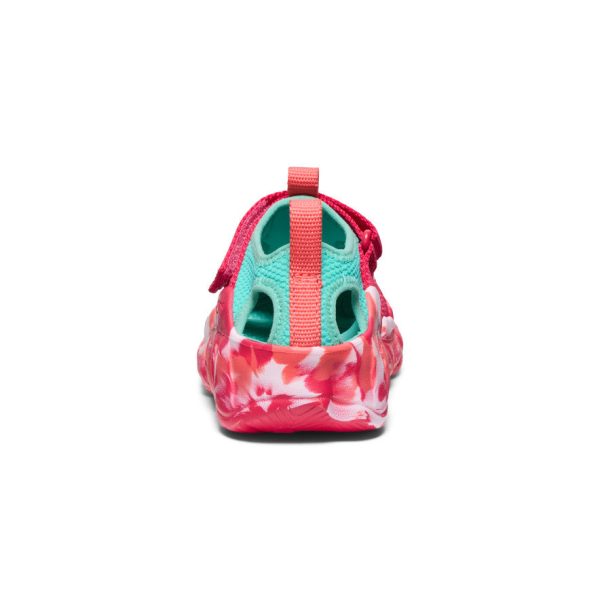 Little Kids' Hyperport H2 Sandal  |  Raspberry/Pool Blue - Image 5