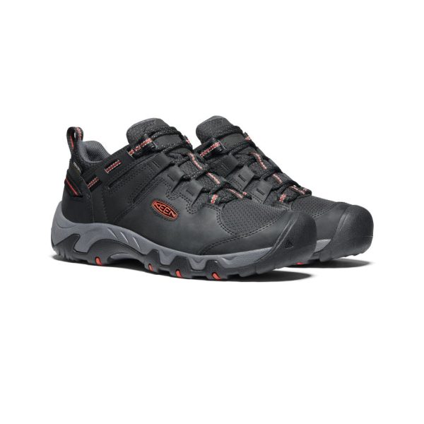 Men's Steens Waterproof Shoe  |  Black/Bossa Nova - Image 2