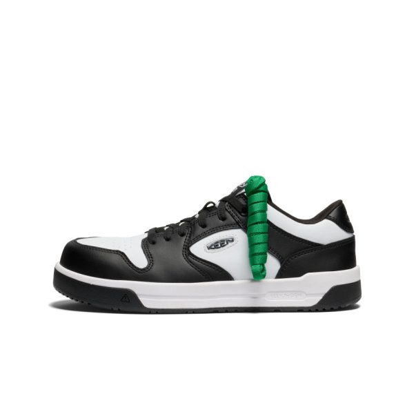 Men's Overton Work Shoe (Carbon Toe)  |  Star White/Black - Image 4