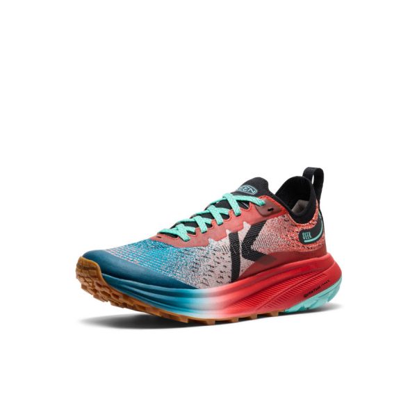 Men's Seek Trail Running Shoe  |  Grenadine/Ocean Depths - Image 3