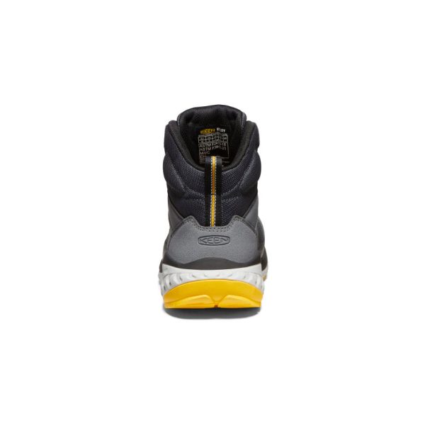 Men's Arvada Mid Work Sneaker (Carbon Toe)  |  Black/Keen Yellow - Image 5