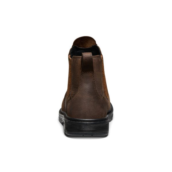 Women's San Jose Chelsea 90?? Heel Boot (Aluminum Toe)  |  Cascade Brown/Black - Image 5