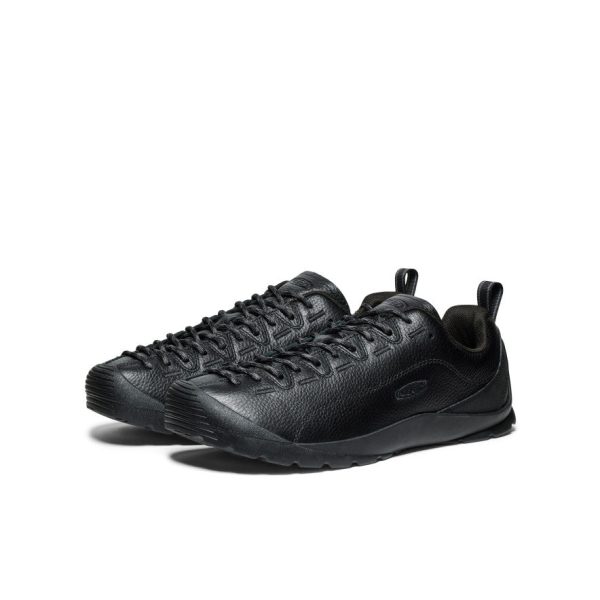 Men's Jasper Sneaker  |  Black Smooth Leather - Image 3