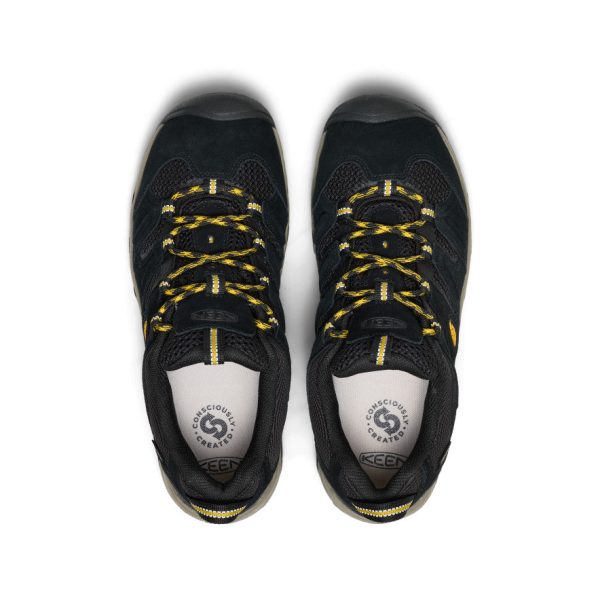 Men's Headout Waterproof Hiking Shoe  |  Black/Lemon Curry - Image 4