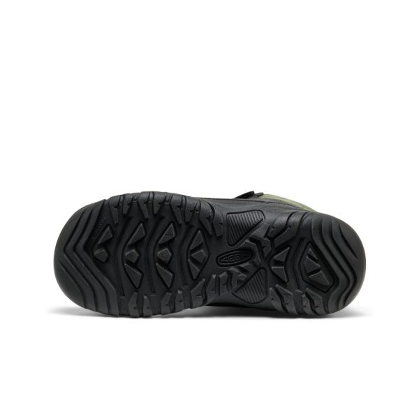 Big Kids' Kanibou Waterproof Winter Boot  |  Black/Bronze Green - Image 6