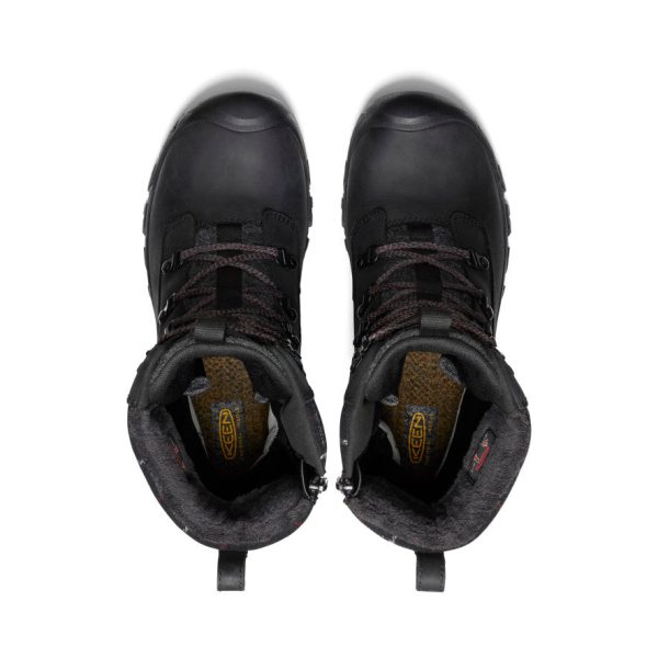 Women's Greta Tall Waterproof Boot  |  Black/Black Plaid - Image 4