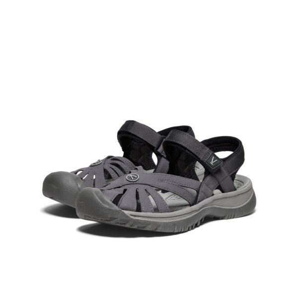 Women's Rose Sandal  |  Magnet/Black - Image 3