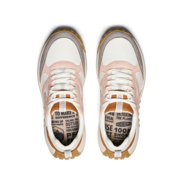 Women's KS86 Leather Sneaker  |  KEEN Maple/Cameo Rose - Image 4