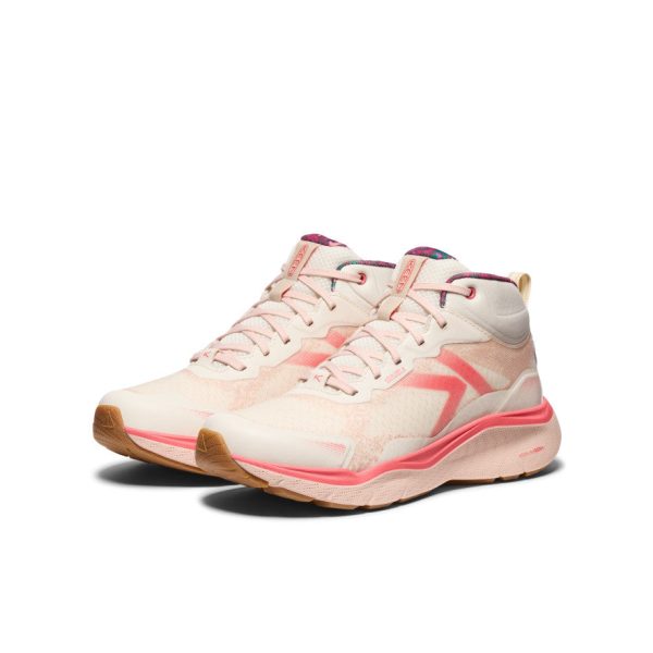 Women's Leiki Waterproof Hiking Boot  |  Birch/Cameo Rose - Image 2