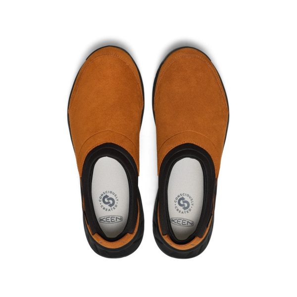 Men's TTS Moc Waterproof Sneaker  |  Roasted Pecan/Black - Image 4