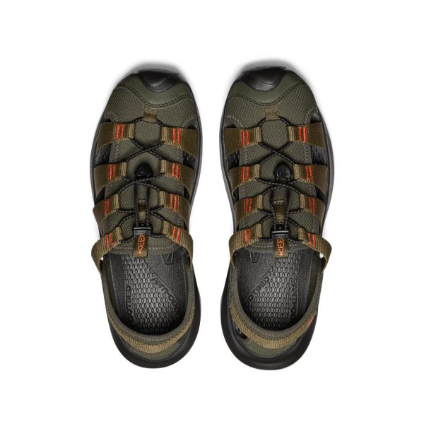 Men's Seanik H2 Sandal  |  Forest Night/Dark Olive - Image 4