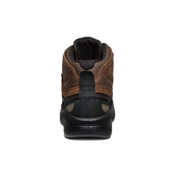 Men's Targhee IV Waterproof Work Boot (Carbon Toe)  |  Dark Earth/Black - Image 5