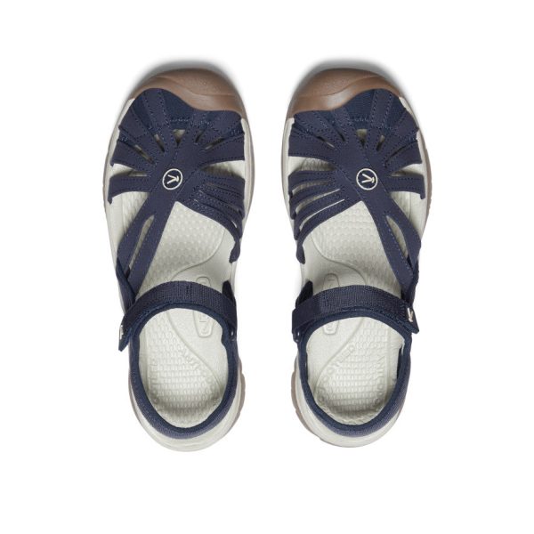 Women's Rose Sandal  |  Navy - Image 4