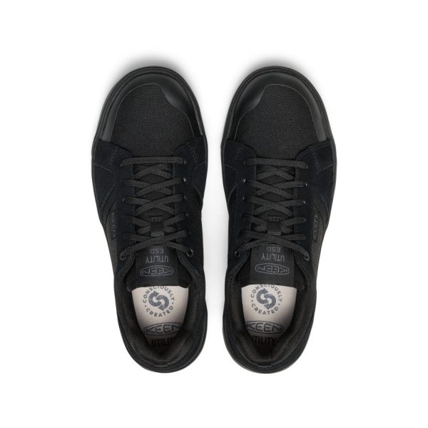 Men's Kenton ESD Work Shoe (Soft Toe)  |  Black/Black - Image 4