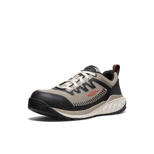 Men's Arvada Work Sneaker (Carbon Toe)  |  Plaza Taupe/Black - Image 3