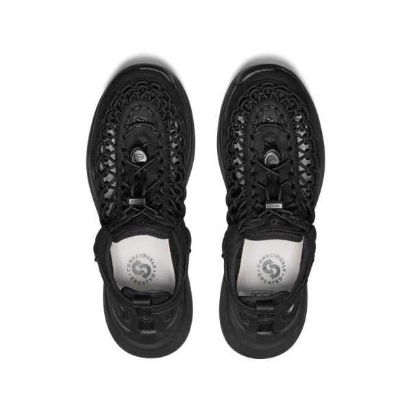 Women's UNEEK WK Sneaker  |  Black/Black - Image 4