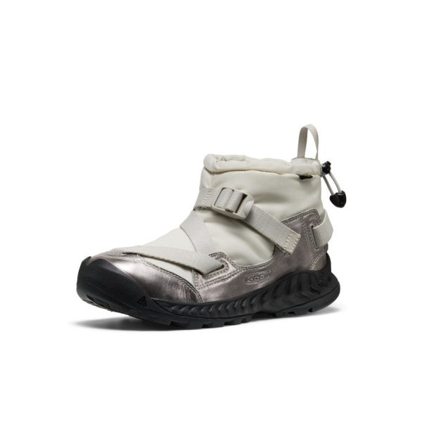 Women's Hoodzerra II Waterproof Boot  |  Star White/Silver - Image 3