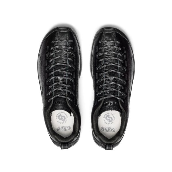 Men's Jasper Sneaker  |  Black Smooth Leather - Image 4
