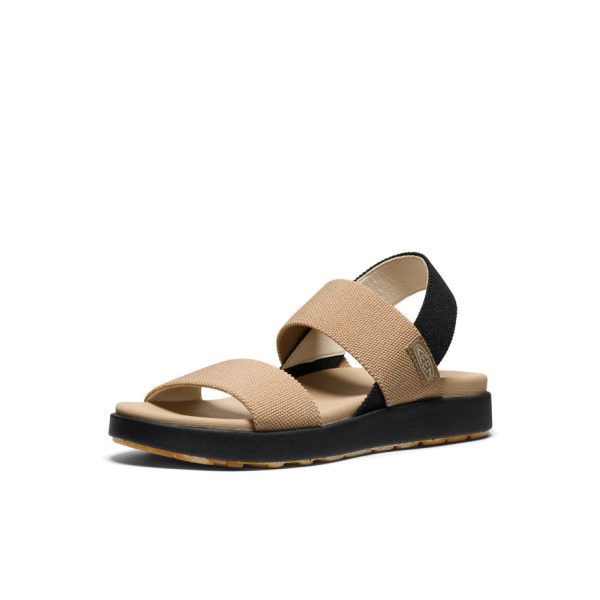 Women's Elle Backstrap Sandal  |  Cornstalk/Black - Image 2