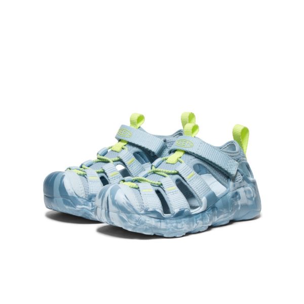 Little Kids' Hyperport H2 Sandal  |  Skyway/Faded Denim - Image 2