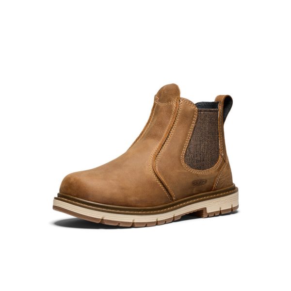 Women's San Jose Chelsea 90?? Heel Boot (Soft Toe)  |  Belgian/Gum - Image 3