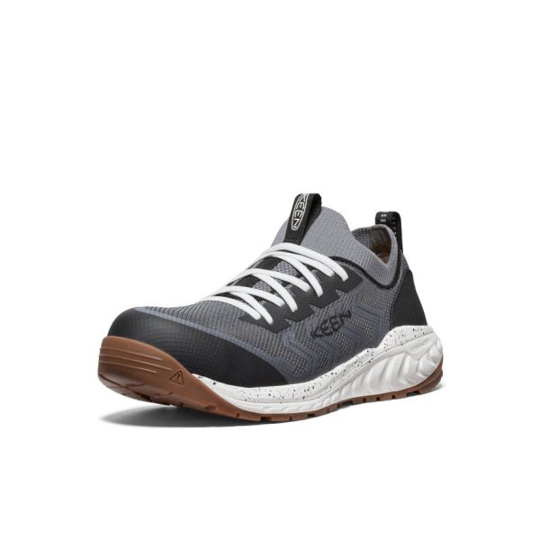 Men's Arvada Shift Work Sneaker (Carbon Toe)  |  Steel Grey/Gum - Image 3